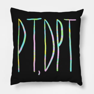 PT DPT physical therapist Pillow