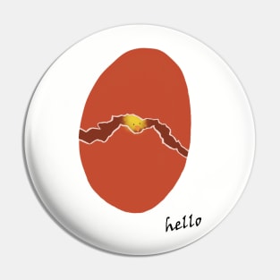 Lil Chick Hello! Pin