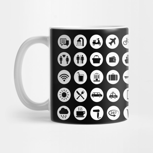 Travel Symbol T Shirt Travel Mug Teepublic