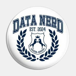 College Computer Science Graduation | Data Nerd Pin