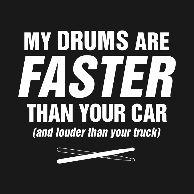 Faster, Louder Drums - (For The Cool Drummer) by Music Bam International