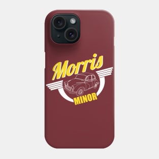 Retro Morris Minor T-Shirt Design Phone Case