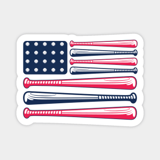 United States of Baseball Magnet