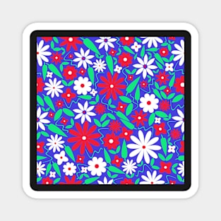 Christmas Florals Magnet