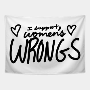 Women’s wrongs v2 Tapestry