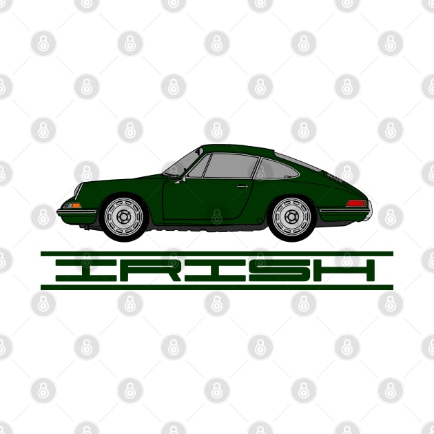 Irish (Green) Pride T-Shirt - Porsche 911 by NeuLivery