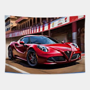 Alfa Romeo 4C Tapestry