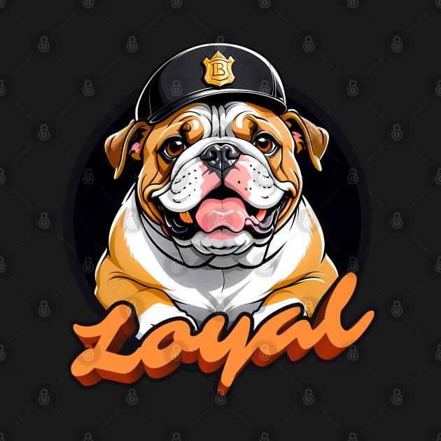 loyal bulldog by vibrain