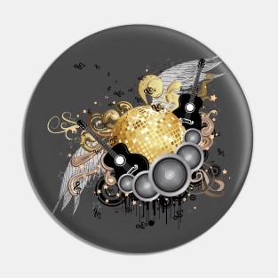 Abstract party design Pin