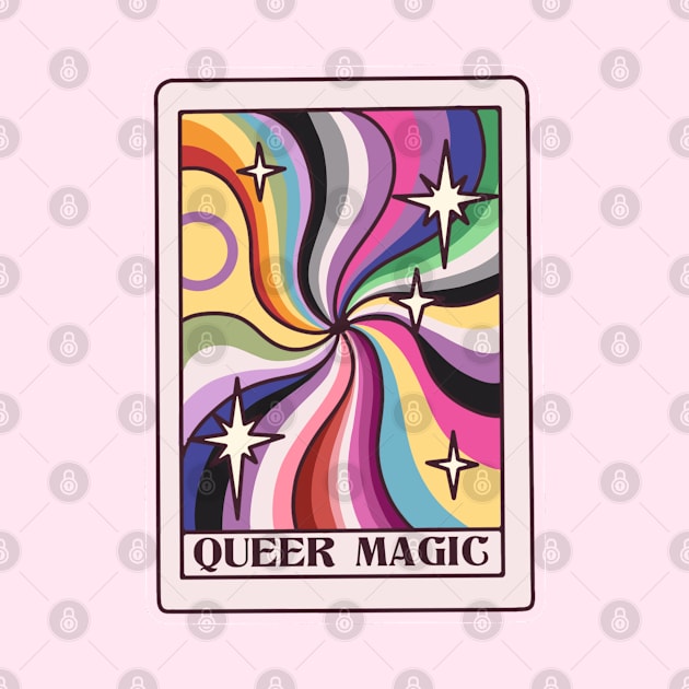 Queer Magic tarot card by chiaraLBart