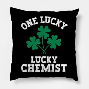 One lucky chemist Pillow