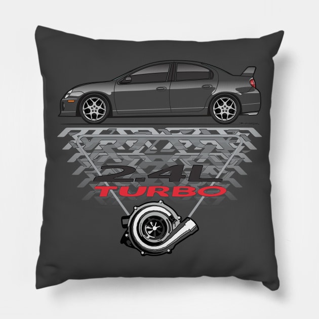 Turbo Multicolor Pillow by JRCustoms44
