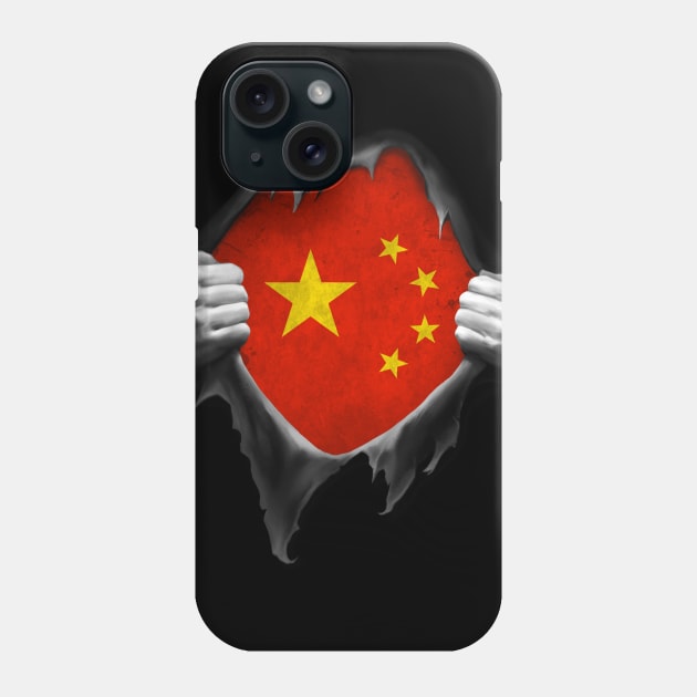 China Flag Chinese Roots DNA Pride Gift Phone Case by nikolayjs