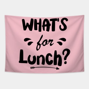 What's for Lunch Funny Lunch Lady Tapestry