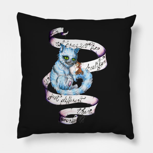 Ches and Dinah Pillow by HauntingBeautyArt