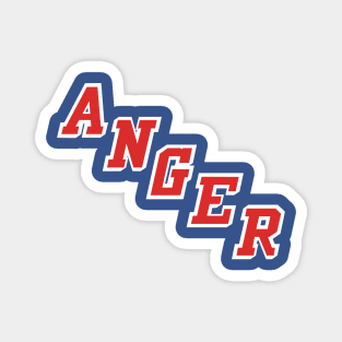 NY Anger Magnet