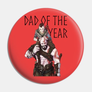 Dad Of The Year Pin