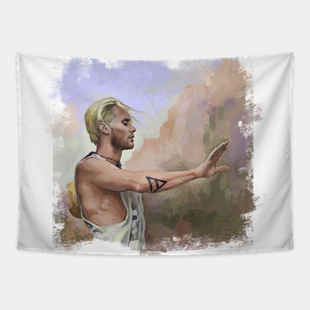 Jared Leto Tapestry by ashmidt