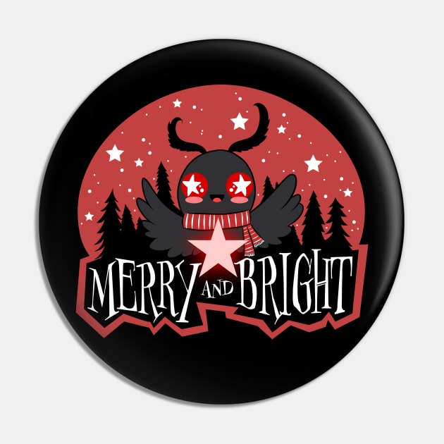 Merry and Bright Pin by stevenselbyart