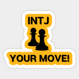 intj - mbti Sticker for Sale by verticalley