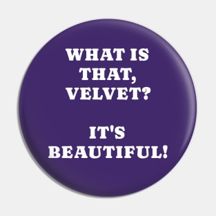 What is that velvet? It's beautiful Pin