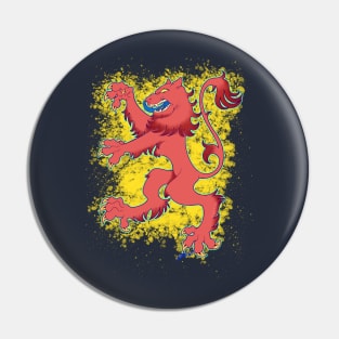 Rampant in Bravery Pin