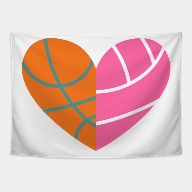 Basket ball Tapestry by pitulas