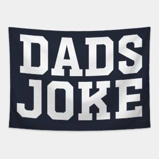 dads joke typography Tapestry