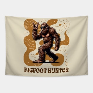 big foot hunter Tapestry