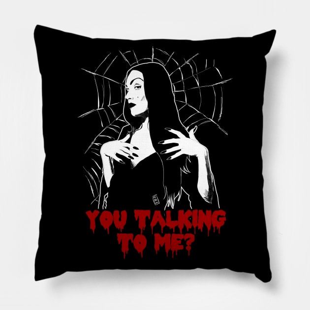 talking to me Pillow by LittleBastard