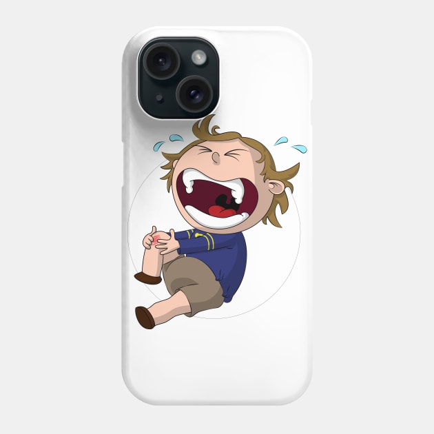 Skinned Knee of Hurtyness Phone Case by Joshessel