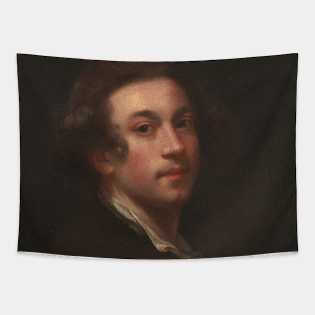 Self-Portrait by Joshua Reynolds Tapestry by Classic Art Stall