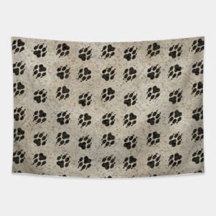 Pawprints #Emberdog Memorial Design Tapestry