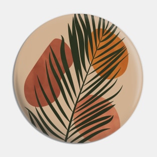 Palm Leaf Boho Tropical Pin