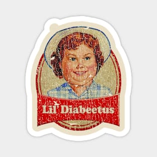 VINTAGE LIL DIABEETUS Magnet