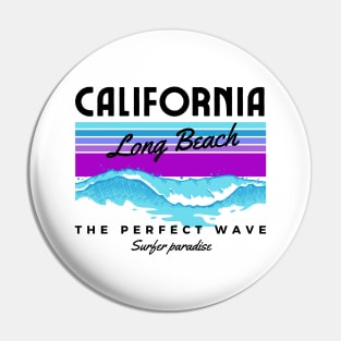 Long Beach California Pin