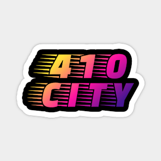 410 CITY FAST RUN DESIGN Magnet