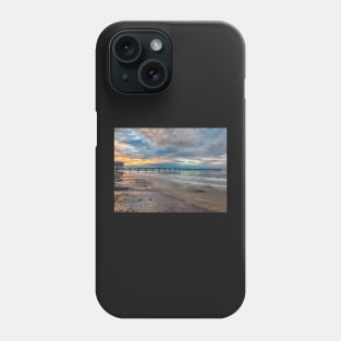 Saltburn Pier Sunset Phone Case