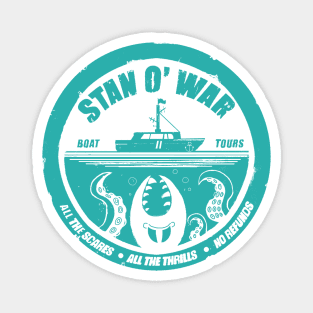 Stan O War- Boat Tours Shirt Magnet