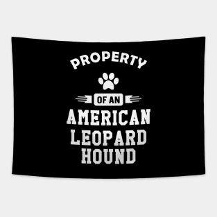 American Leopard Hound Dog - Property of an american leopard hound Tapestry