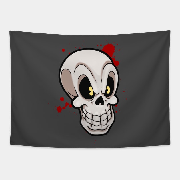 calavera Tapestry by Rubtox