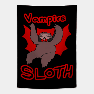 Vampire Sloth Tapestry