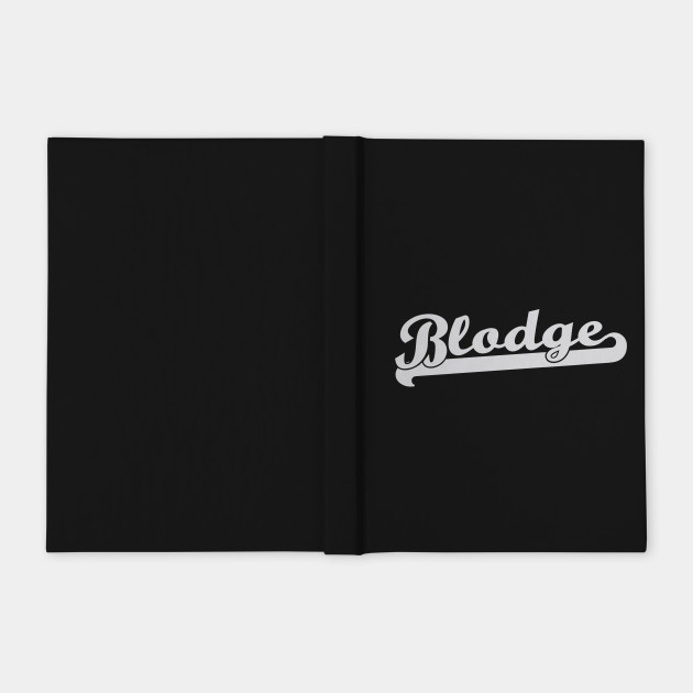 Blodge Bloodbowl Notebook Teepublic A blodge of blue on the eyelids, a blodge of black on the eyelashes, white face and red mouth. teepublic