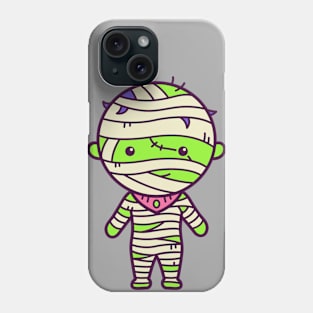 Cute Kawaii Mummy Kid Cartoon Phone Case