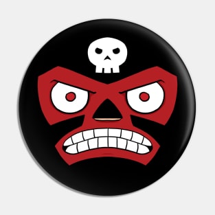 Lucha Skull Pin