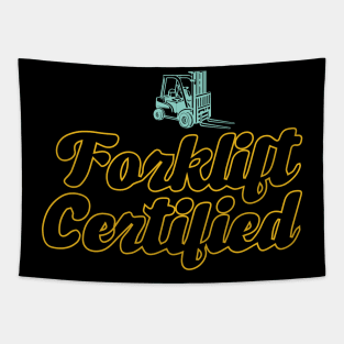 Forklift Certified Meme Tapestry