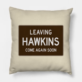 STRANGER THINGS: Leaving Hawkins Pillow