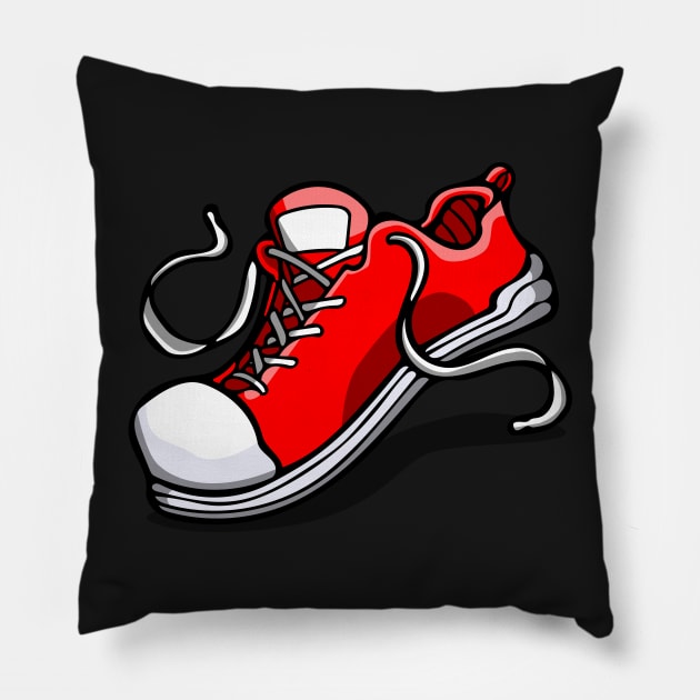 Red Shoe *RGB Collection* Pillow by deancoledesign