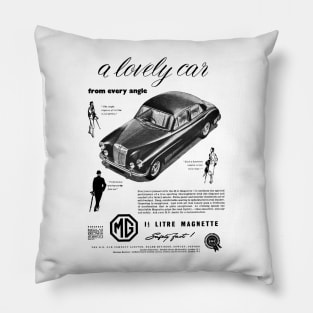 MG MAGNETTE - 1950s advert Pillow