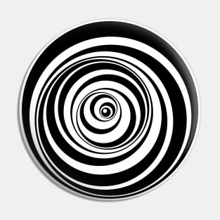 Wobbly spiral illusion Pin